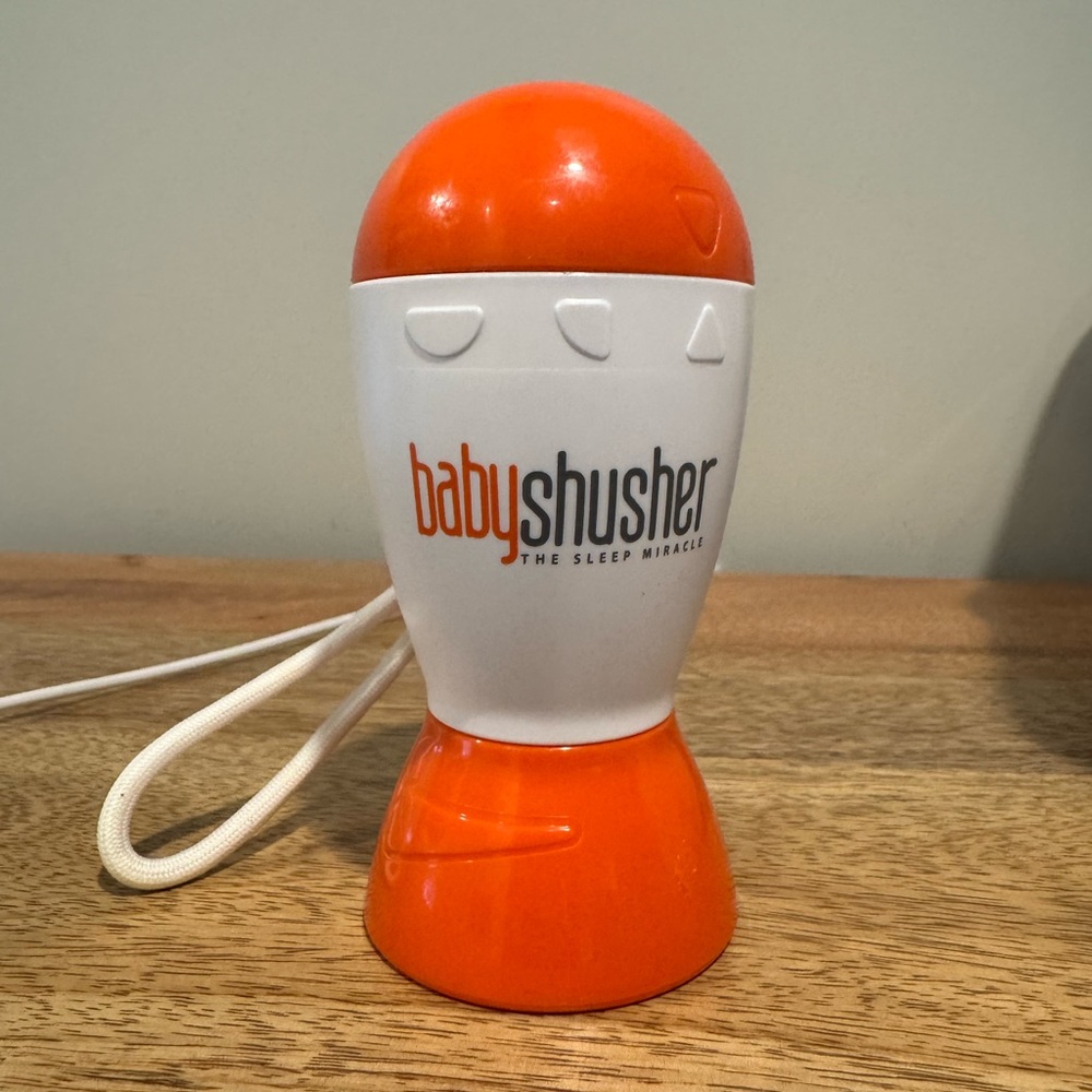 Baby Shusher Sleep Miracle Device - Orange and White